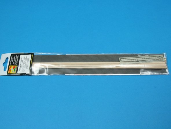 Aber 35D10 Telegraph - pillar set for 2 cross bars with 16 insulators each 1/35 – imagen 4
