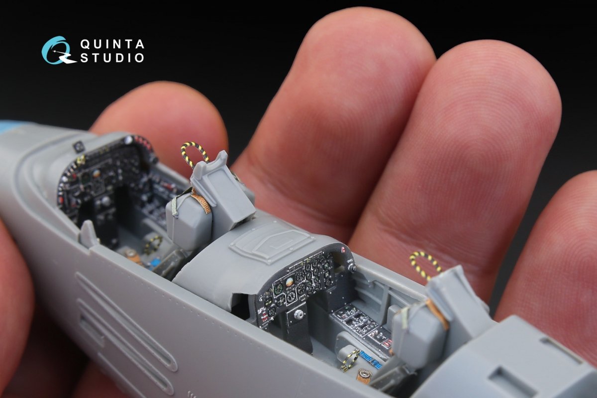 Quinta Studio QD48179 IA 58 Pucara 3D-Printed &amp;amp; coloured Interior on decal paper (for Kinetic kit) 1/48 – imagen 5