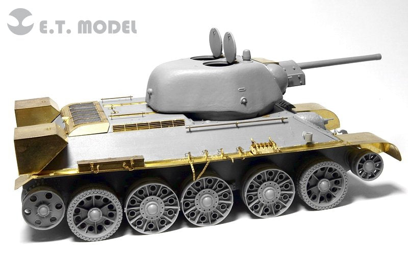 E.T. Model E35-037 WWII Soviet T-34/76 Mod.1942 Stamped Turret (For DRAGON 6487/6424) 1/35 – imagen 4