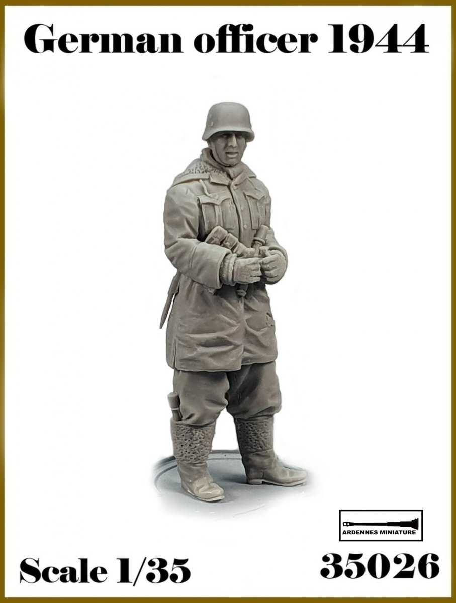 Ardennes Miniature 35026 GERMAN OFFICER 1944 1/35