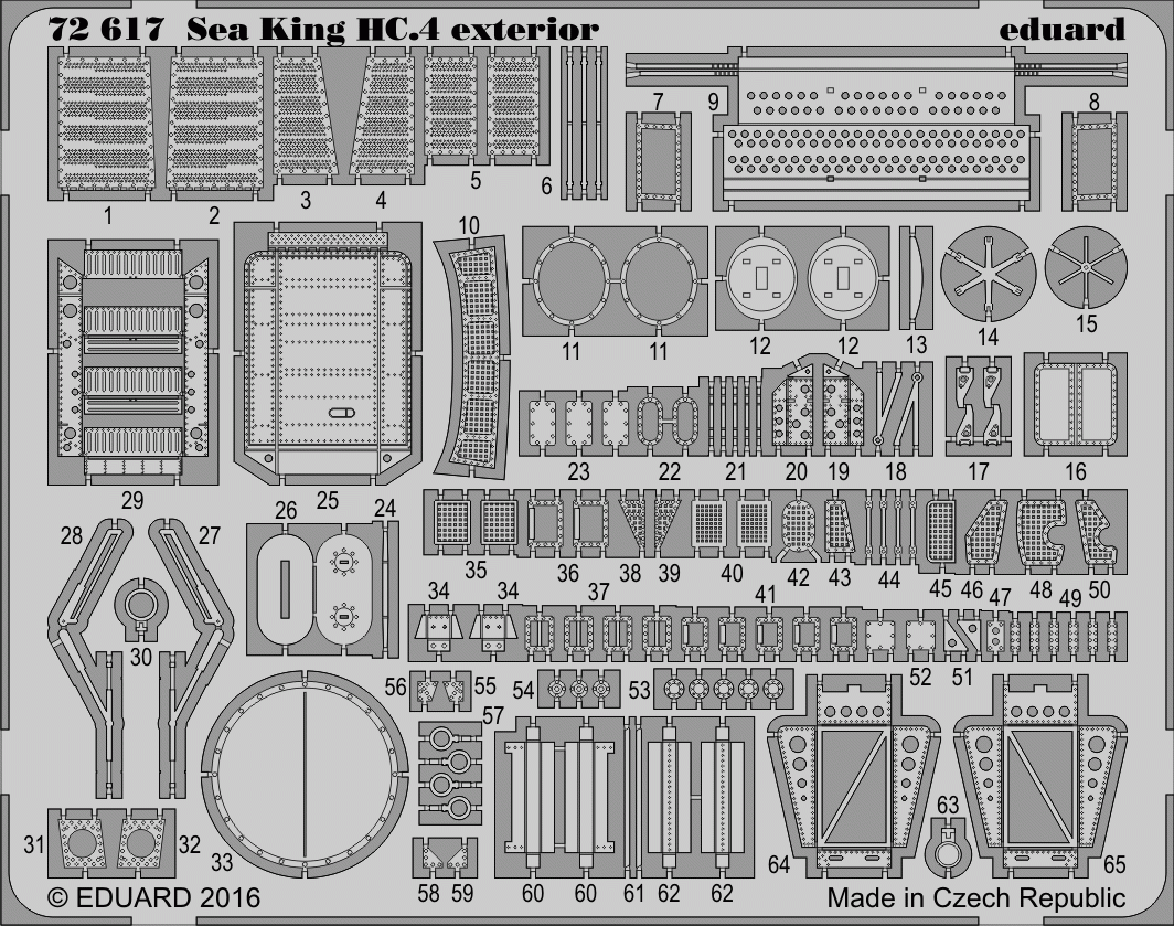 Eduard BIG72111 SEA KING HC.4 AIRFIX A04056 – imagen 3