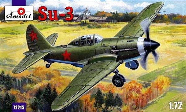 A-Model 72215 Sukhoi Su-3 Chasseur expérimental (1/72)