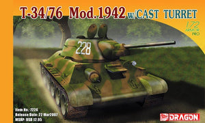 Dragon 7224 T-34/76 Mod.1942 1/72