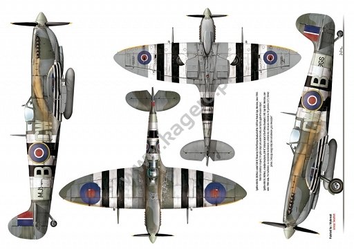 Kagero 7029 Supermarine Spitfire Mk. IX/XVI et autres EN/PL – image 4