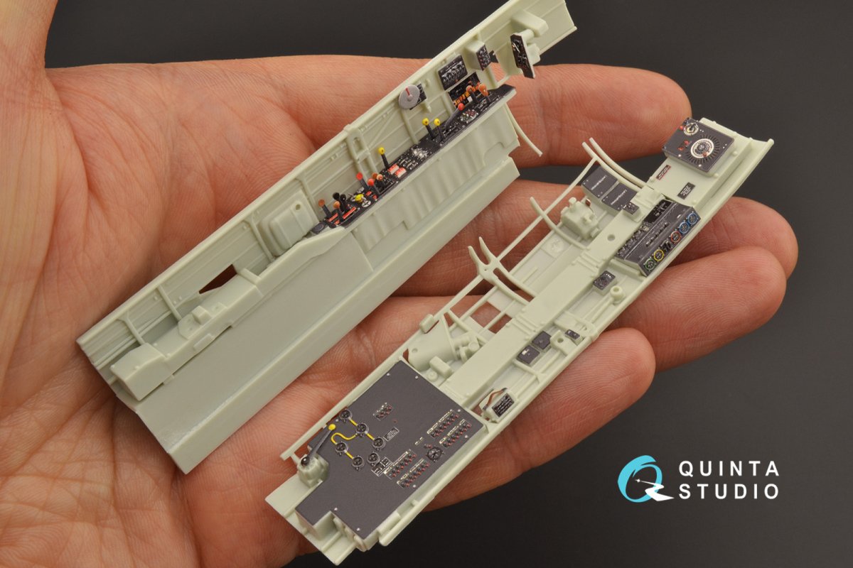 Quinta Studio QD32114 Ju 88A-4 3D-Printed &amp;amp; coloured Interior on decal paper ( Revell ) 1/32 – imagen 3