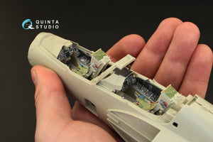 Quinta Studio QD32013 Mirage 2000N 3D-Printed &amp;amp; coloured Interior on decal paper (for Kitty Hawk kit) 1/32 – Bild 7
