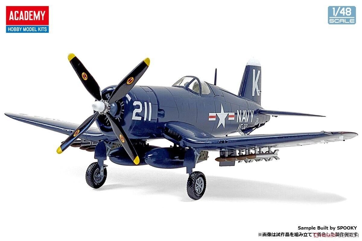 Academy 12353 Vought F4U-4 Corsair - Battle of Jangjin Reservoir 1/48 – immagine 3