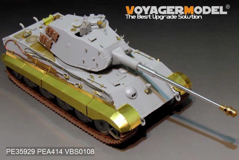 Voyager Model PE35929 WWII German King Tiger (Porsche Turret) For HOBBYBOSS 84530 1/35 – Bild 5