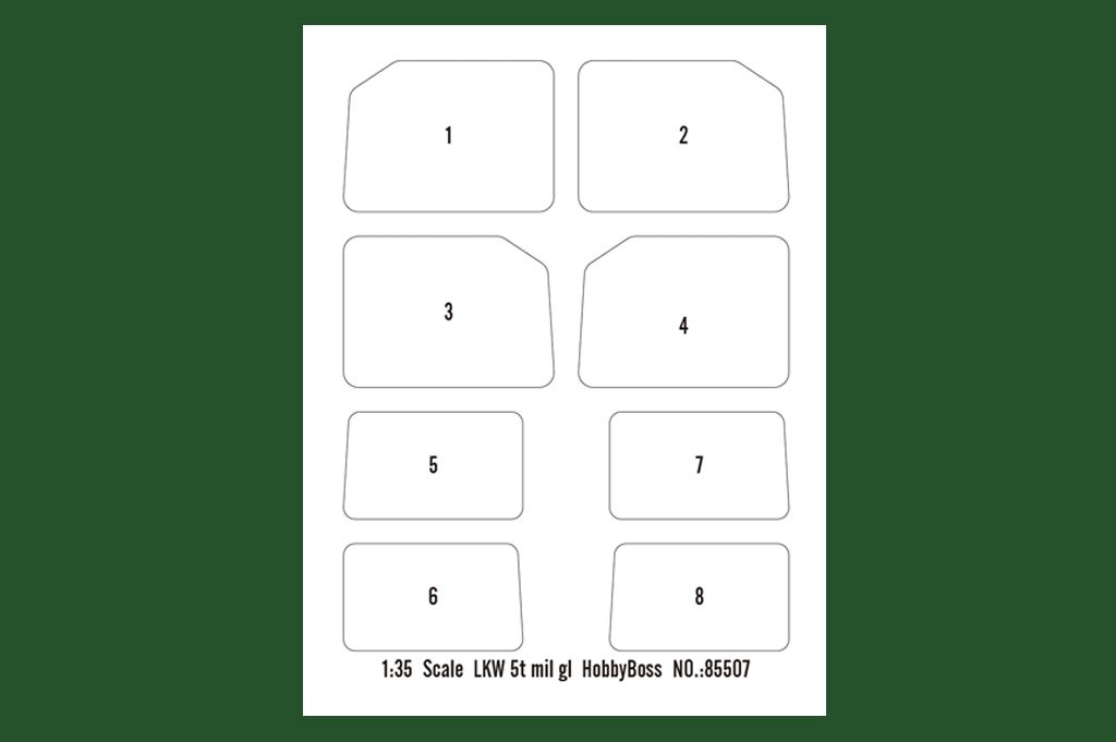 Hobby Boss 85507 LKW 5t mil gl 1/35 – imagen 4