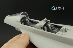 Quinta Studio QD32100 F/A-18F late / EA-18G 3D-Printed &amp;amp; coloured Interior on decal paper (Trumpeter) 1/32 – immagine 10