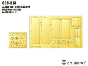 Maquette ET C35-013 B1 bis français de la Seconde Guerre mondiale pour TAMIYA 35282 1/35