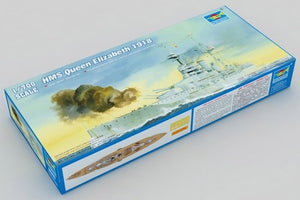 Trumpeter 05797 British battleship HMS Queen Elizabeth (1918) 1/700 – imagen 2