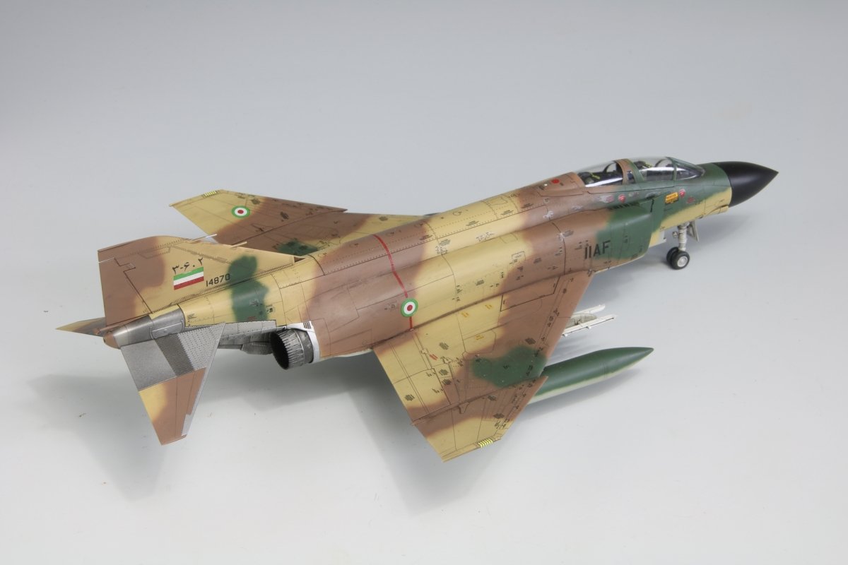 Fine Molds 72847 F-4D Jet Fighter IRIAF 1/72 – imagen 4