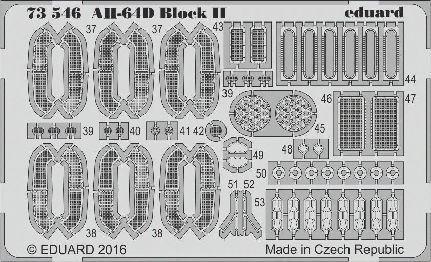 Eduard 73546 AH-64D Block II ACADEMY 1/72 – imagen 2