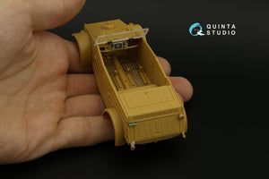 Quinta Studio QD35055 Kubelwagen typ 82 3D-Printed &amp;amp; coloured Interior on decal paper ( Italeri ) 1/35 – Bild 5