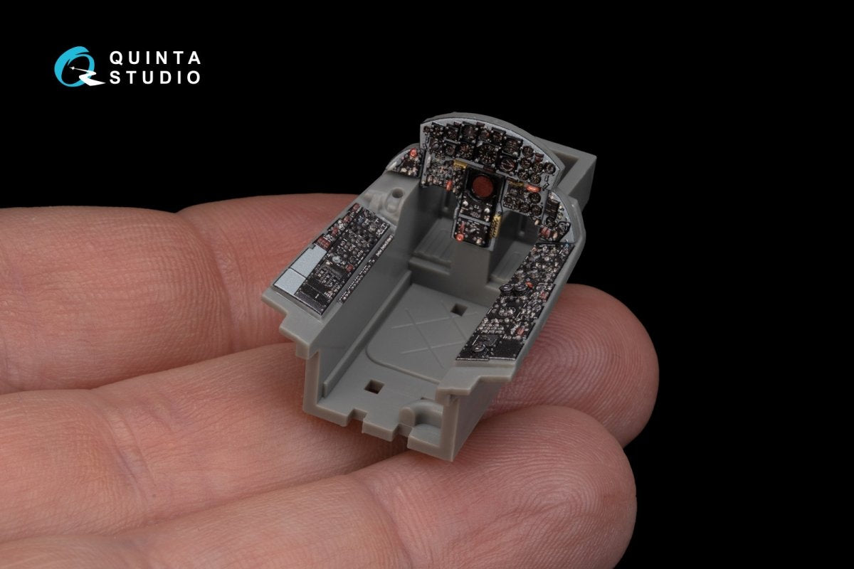 Quinta Studio QD48199 F-104G 3D-Printed &amp;amp; coloured Interior on decal paper (Kinetic) 1/48 – imagen 7