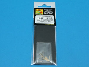 Aber 350L-28 Set of 16 pcs 102 mm QF Mk.XVI barrels for Royal Navy ships (1/350) – image 5