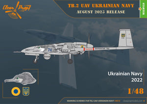 Clear Prop! CP4810 TB.2 UAV UKRAINIAN NAVY STARTER KIT 1/48 – immagine 3