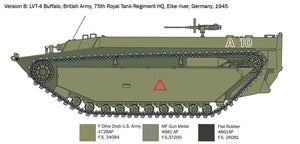 Italeri 6752 LVT-4 Water Buffalo (ETO) 1/35 – zdjęcie 5