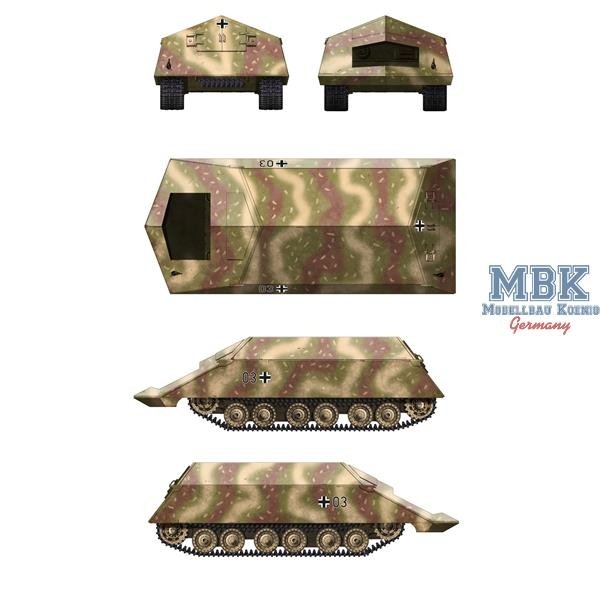 Das Werk DW35018 VK45.01(P) &amp;quot;Rammtiger&amp;quot; 1/35 – imagen 3