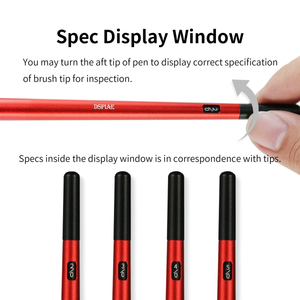 DSPIAE AT-FB04 Fine Brush With Replacable Point Tip - Black / Precyzyjny pędzel z wymienną końcówką – immagine 4