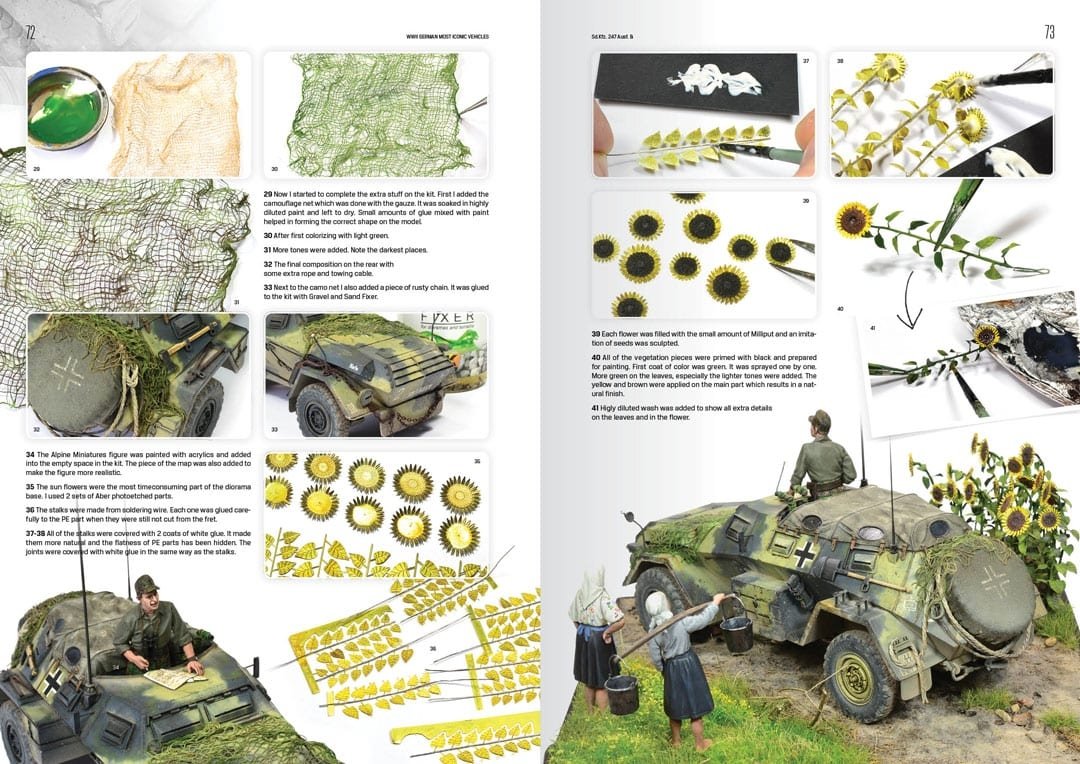 AK Interactive 514 WWII GERMAN MOST ICONIC SS VEHICLES. VOLUME 1 – immagine 8