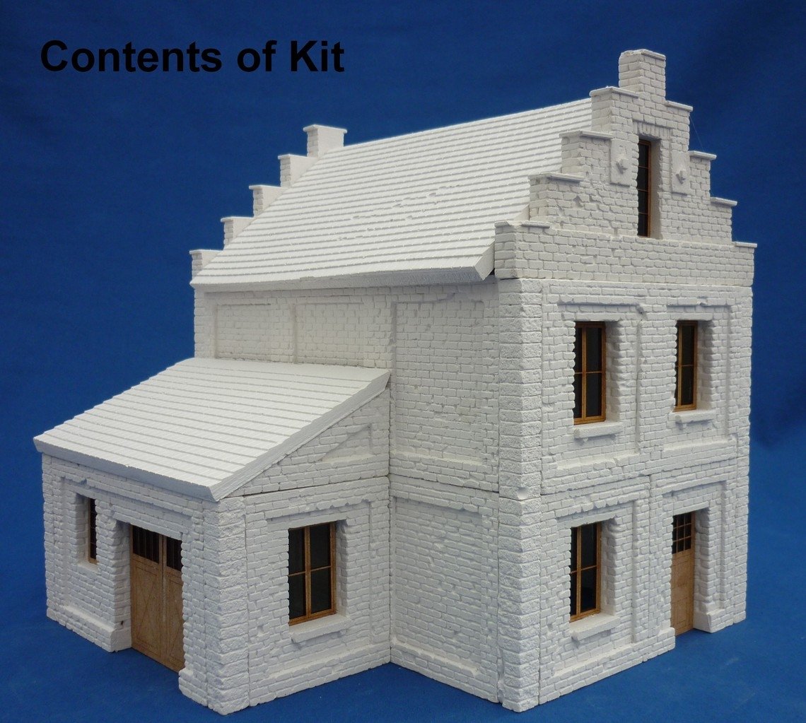 RT-Diorama 35207 Brick House (Modular System) 1/35 – immagine 2