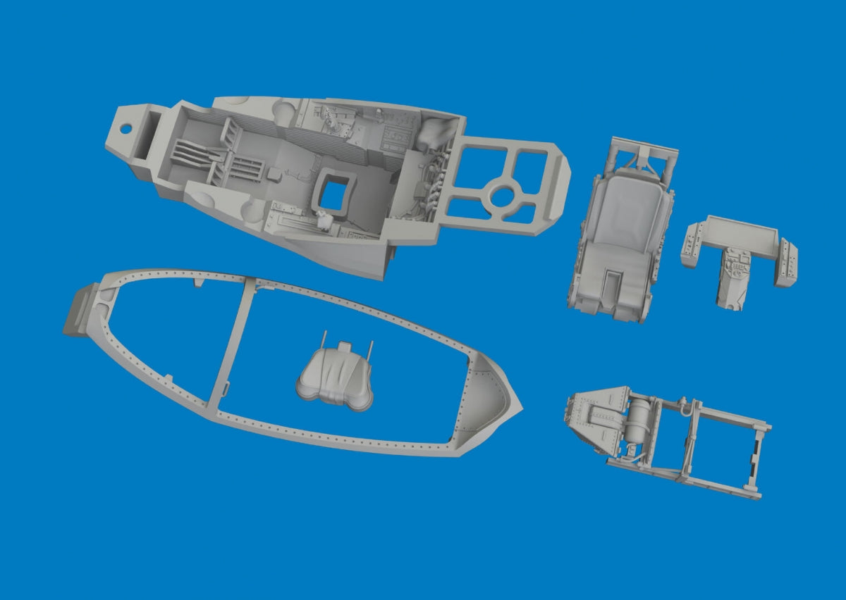 Eduard 672432 F-35C cockpit PRINT for TAMIYA 1/72