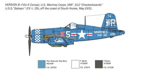 Italeri 1453 F4U-4 Corsair - Korean War 1/72 – imagen 4