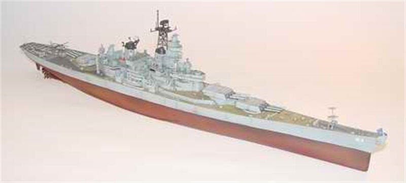 Trumpeter 05705 US Battleship BB-63 Missouri 1991Modern 1/700 – imagen 2