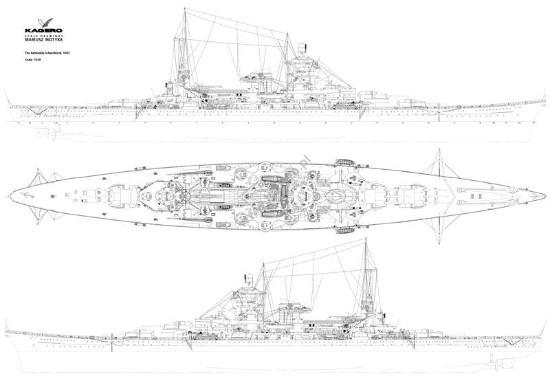 Kagero 16007 The Battleship Scharnhorst EN – imagen 7