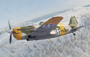 Dora Wings 48057 Morane-Saulnier MS.406.C1 - Finnish Aces 1/48