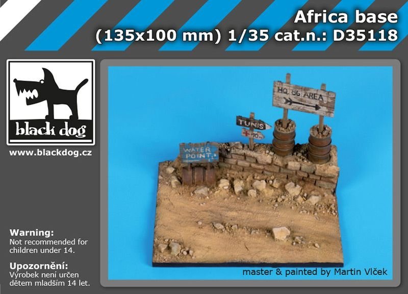 Black Dog D35118 Africa base 1/35