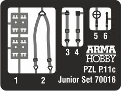 Arma Hobby 70017 PZL P.11c Kresy 1/72 – zdjęcie 11