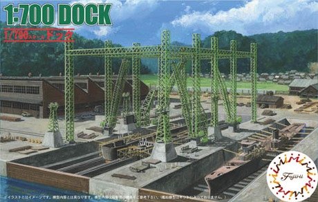 Fujimi 432359 The Dock Version Spéciale (avec pièces photo-découpées authentiques) 1/700