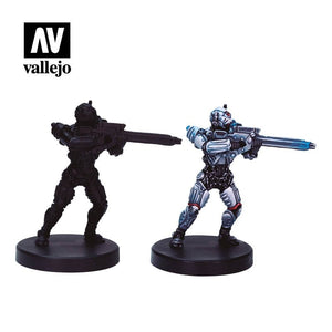Vallejo 72310 Cyberpunk RED Trauma Team Paint Set 8x17ml – immagine 3