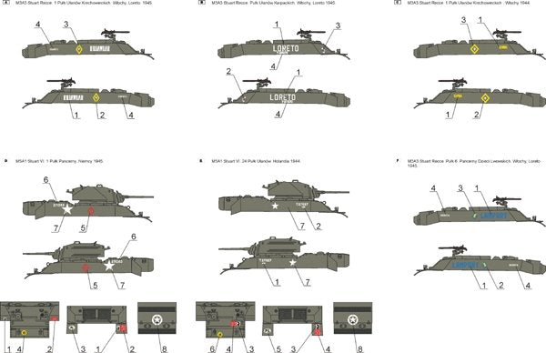 ToRo Model 35D47 - Light tank Stuart in Polish service vol.1 1/35 – Bild 2