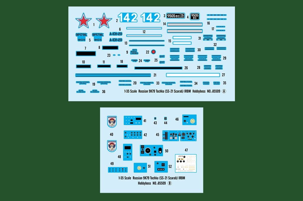 Hobby Boss 85509 Russian 9K79 Tochka (SS-21 Scarab) IRBM 1/35 – imagen 5