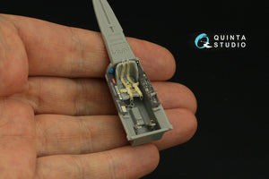Quinta Studio QD48316 Fw 190A-4 3D-Printed &amp;amp; coloured Interior on decal paper (Hasegawa) 1/48 – immagine 6