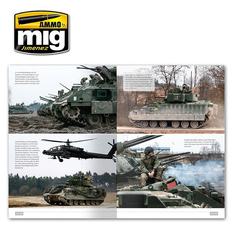 AMMO of Mig Jimenez 5951 M2A3 BRADLEY FIGHTING VEHICLE IN EUROPE IN DETAIL VOL. 1 (English) – image 2