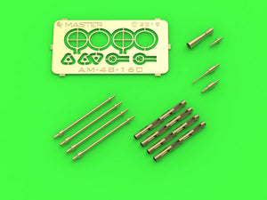 Master AM-48-160 PZL P.11c - detail set - wz. 33 rifle barrels, sights and Venturi nozzle 1/48