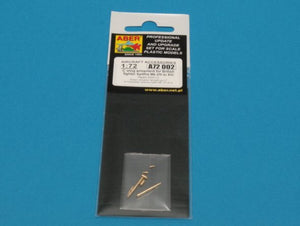 Aber A72 002 C wing armament for British fighter Spitfire Mk.VIII to XVI 1/72 – imagen 8
