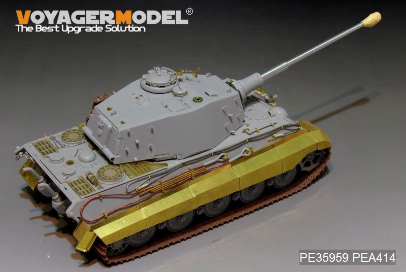 Voyager Model PE35959 WWII German King Tiger (Hensehel Turret) For HOBBYBOSS 84531 1/35 – imagen 8