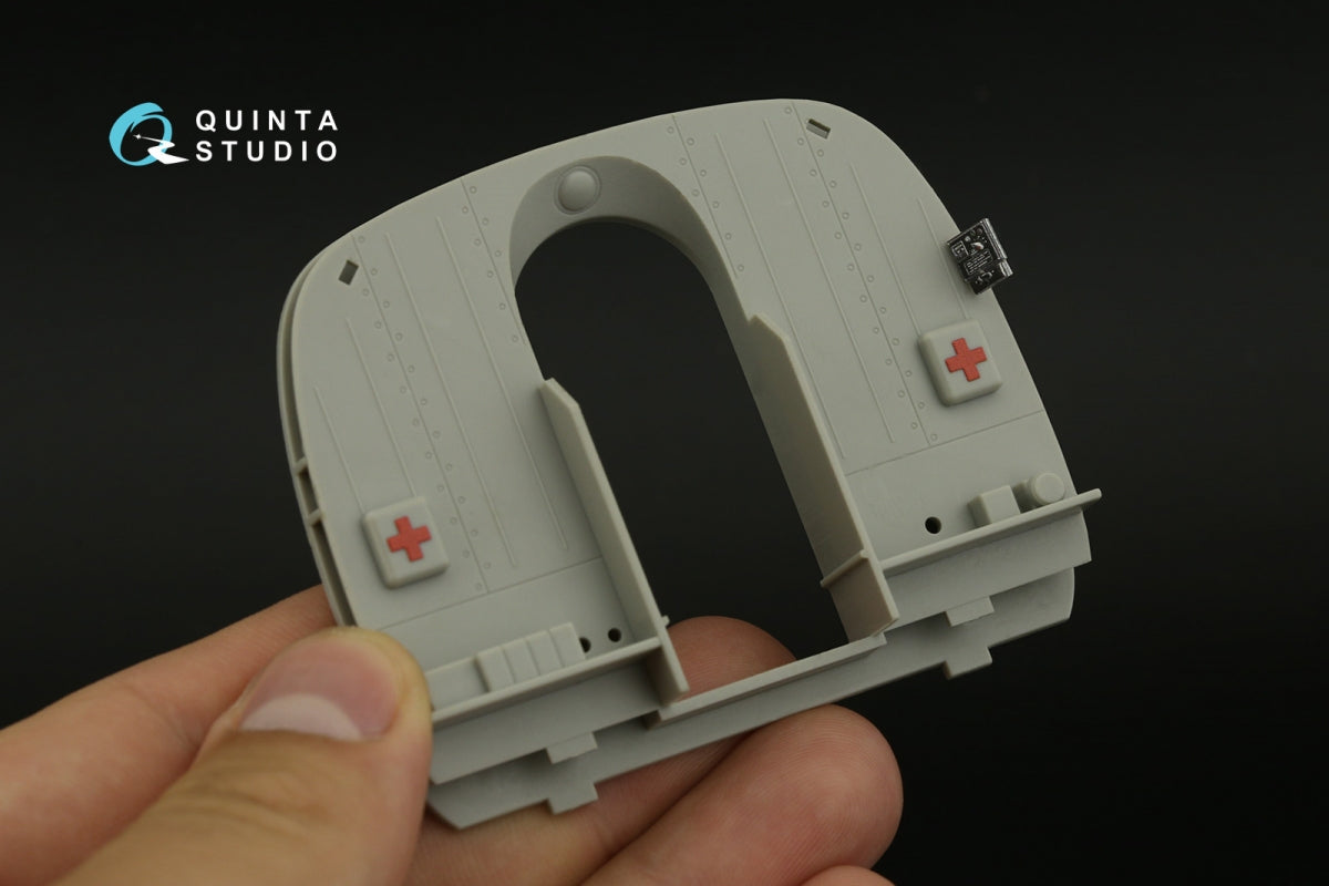 Quinta Studio QDS-35110 Mi-17 3D-Printed coloured Interior on decal paper (Trumpeter) (Small version) 1/35 – immagine 9
