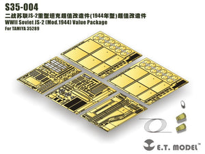 E.T. Model S35-004 WWII Soviet JS-2（Mod.1944）Value Package For TAMIYA 35289 1/35 – immagine 10