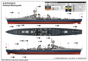 Trumpeter 05375 French Light Cruiser Georges Leygues 1/350 – imagen 4