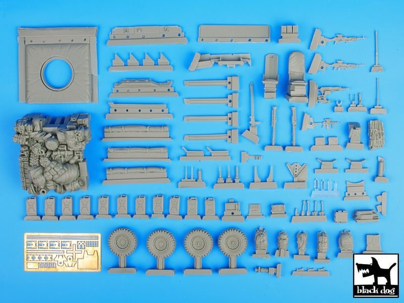 Black Dog T35076 HUMVEE Special forces conversion set 1/35 – Bild 6