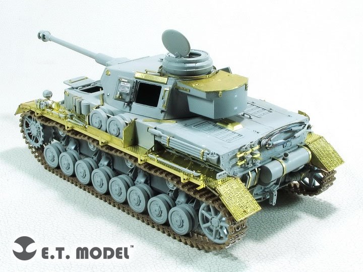 E.T. Model E35-289 WWII German Pz.Kpfw.IV Ausf.H Basic (Mid version) For DRAGON 1/35 – imagen 5