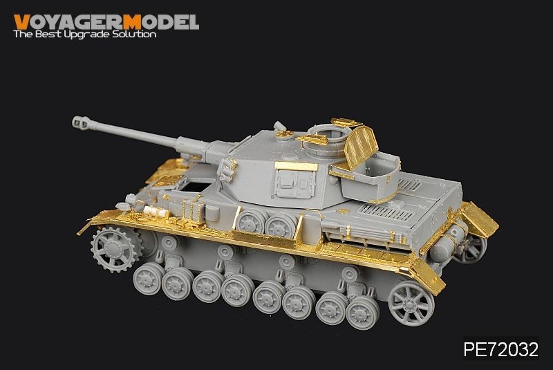 Voyager Model PE72032 WWII German Pz.Kpfw.IV Ausf.F/G basic for DRAGON 7278 1/72 – imagen 2