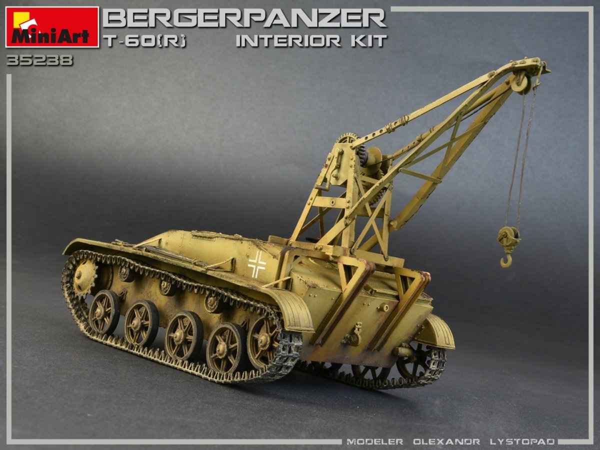 MiniArt 35238 BERGEPANZER T-60 ( r ) INTERIOR KIT 1/35 – Bild 10